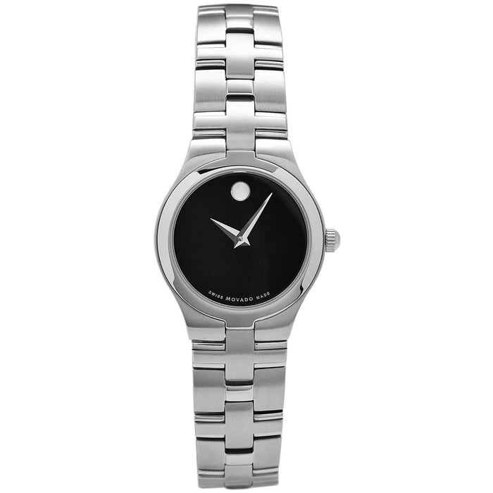 Movado Women's Juro Black Dial Watch - 607444