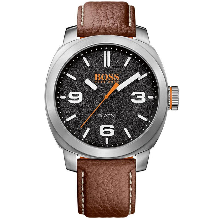 Hugo Boss Men's Cape Town Black Dial Watch - 1513408