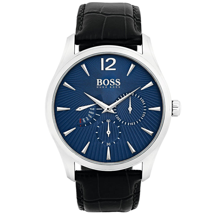 Hugo Boss Men's Time One Commander Blue Dial Watch - 1513489