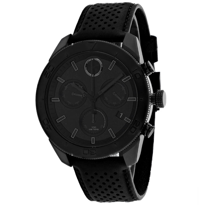 Movado Men's Black Dial Watch - 3600517