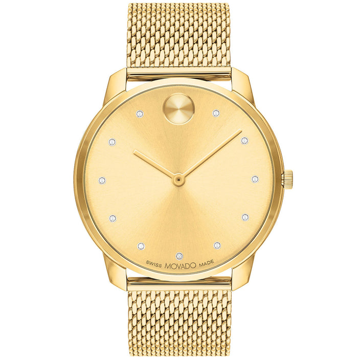 Movado Men's Bold Gold Dial Watch - 3600903