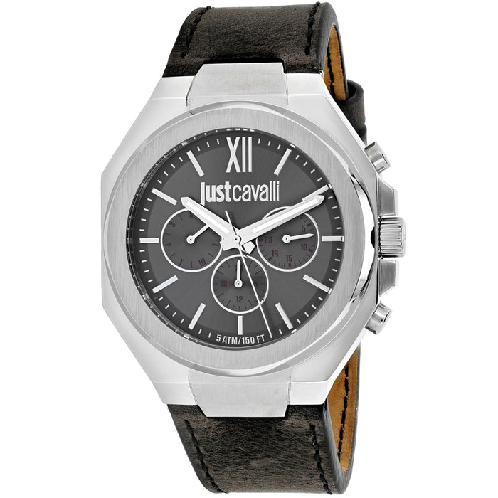 Just Cavalli Men's Strong Grey Dial Watch - 7251573002