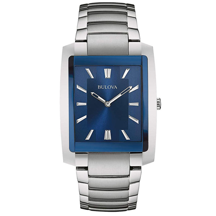 Bulova Men's Classic Blue Dial Watch - 96A169