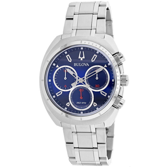Bulova Men's Blue Dial Watch - 96A185