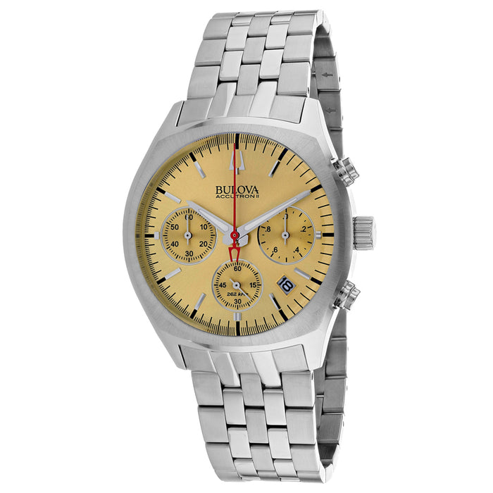 Bulova Men's Accutron II Yellow Dial Watch - 96B239
