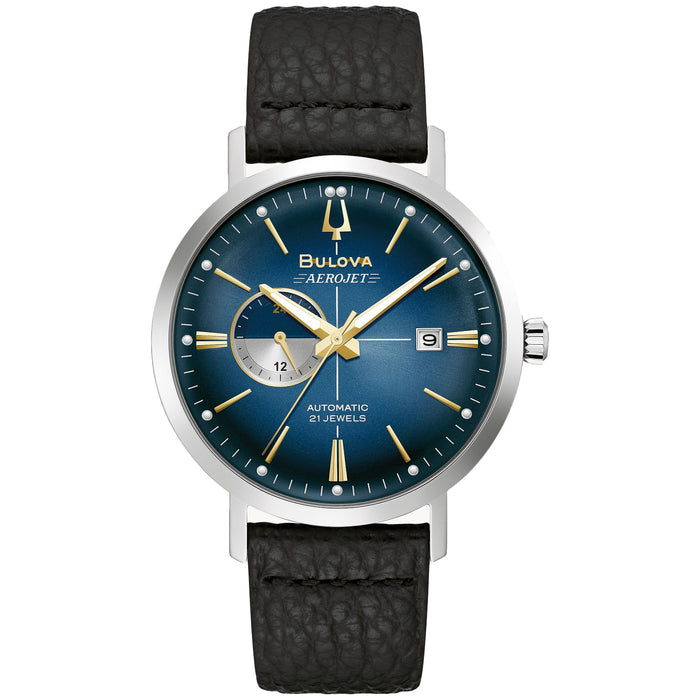 Bulova Men's Aerojet Blue Dial Watch - 96B374