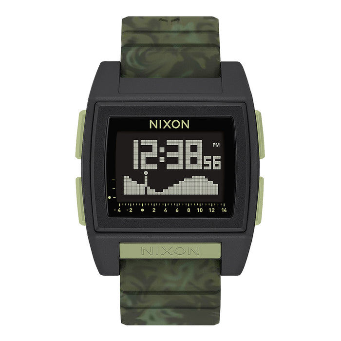 Nixon Men's Base Tide Pro Black Dial Watch - A1307-1695