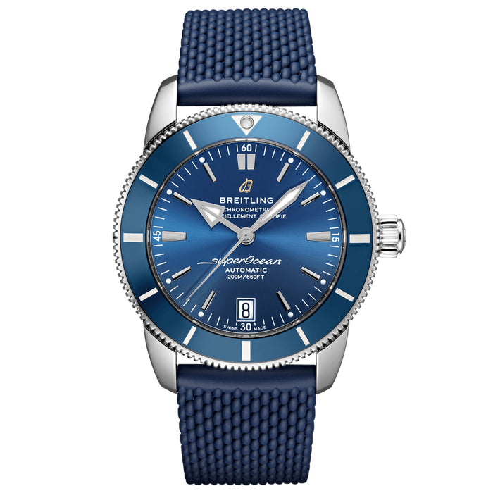 Breitling Men's Superocean Blue Dial Watch - AB2010161C1S1