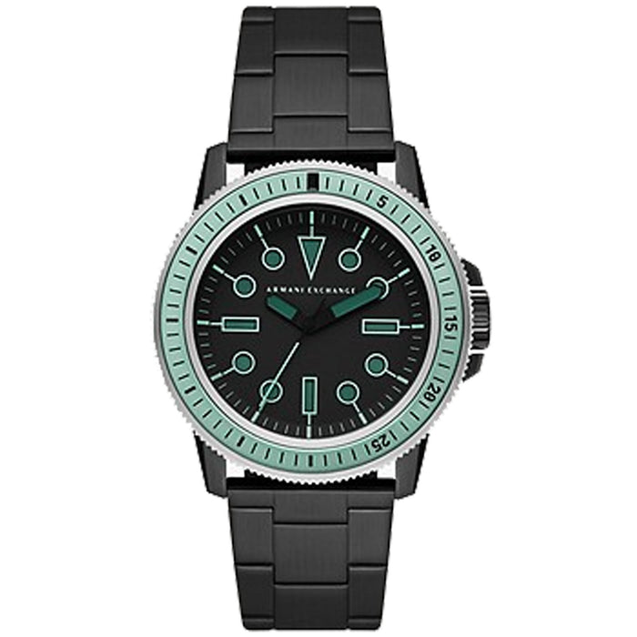 Armani Exchange Men's Classic Black Dial Watch - AX1858