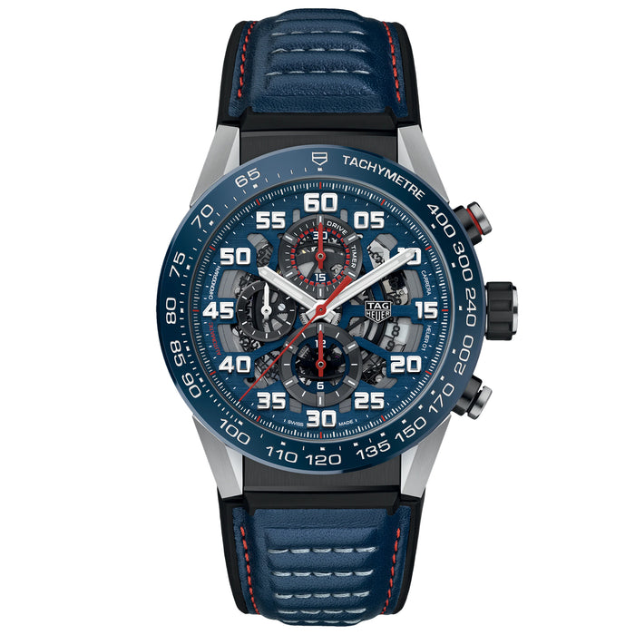 Tag Heuer Men's Carrera Blue Dial Watch - CAR2A1N.FT6100