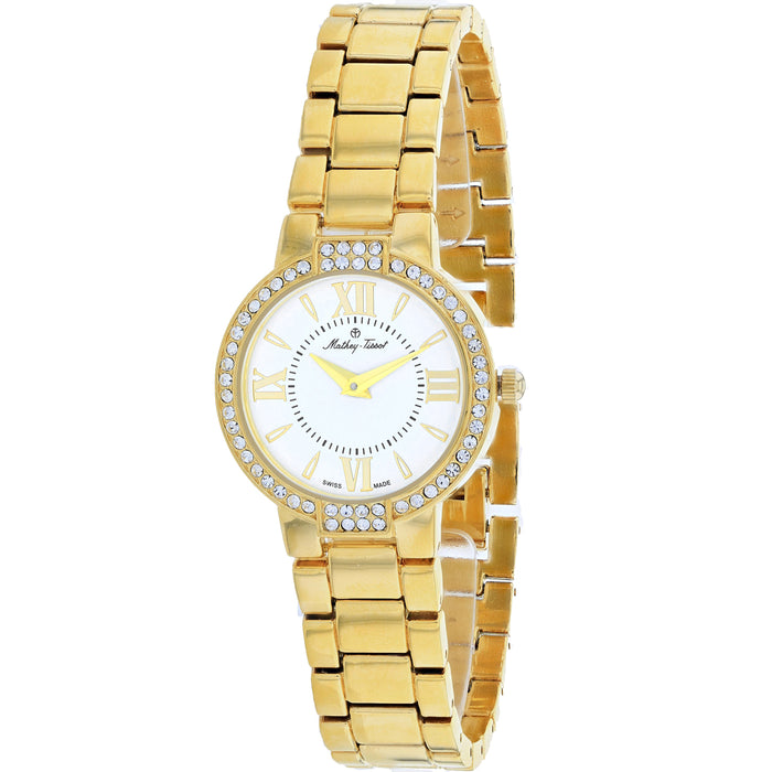 Mathey Tissot Women's FLEURY 5776 White Dial Watch - D5776PYI