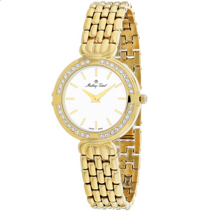 Mathey Tissot Women's FLEURY 6331 White Dial Watch - D6331PYI