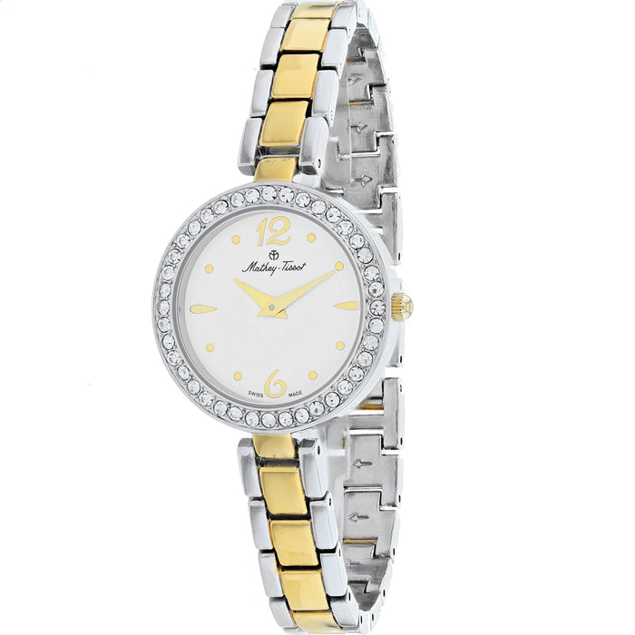 Mathey Tissot Women's FLEURY 6506 White Dial Watch - D6506BYI
