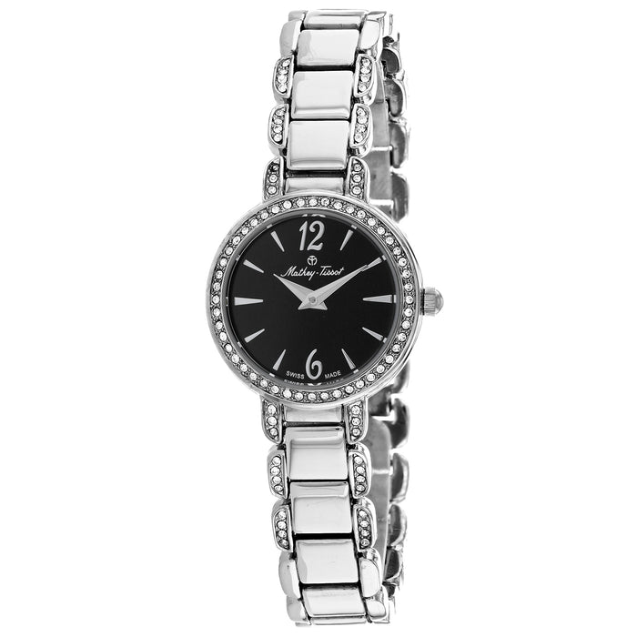 Mathey Tissot Women's Fleury Black Dial Watch - D6532AN