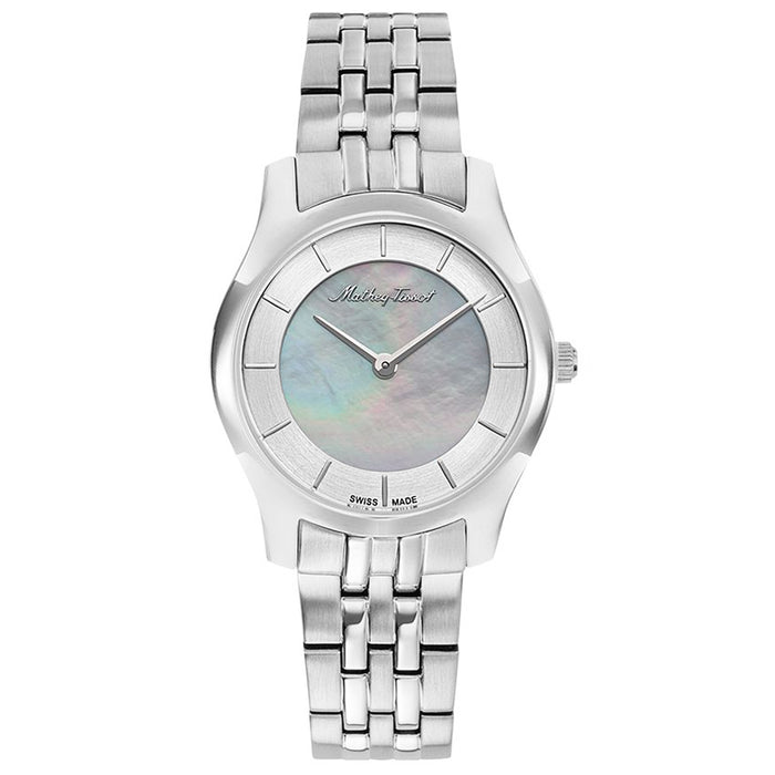 Mathey Tissot Women's Tacy White Dial Watch - D949AI