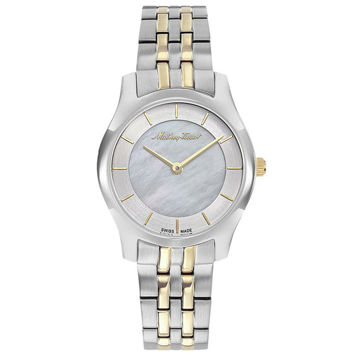 Mathey Tissot Women's Tacy White Dial Watch - D949BYI