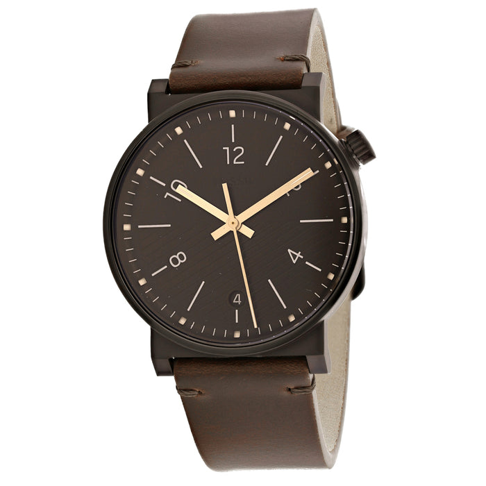 Fossil Men's Barstow Black Dial Watch - FS5552