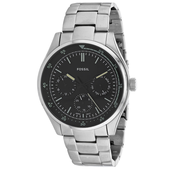 Fossil Men's Belmar Black Dial Watch - FS5575