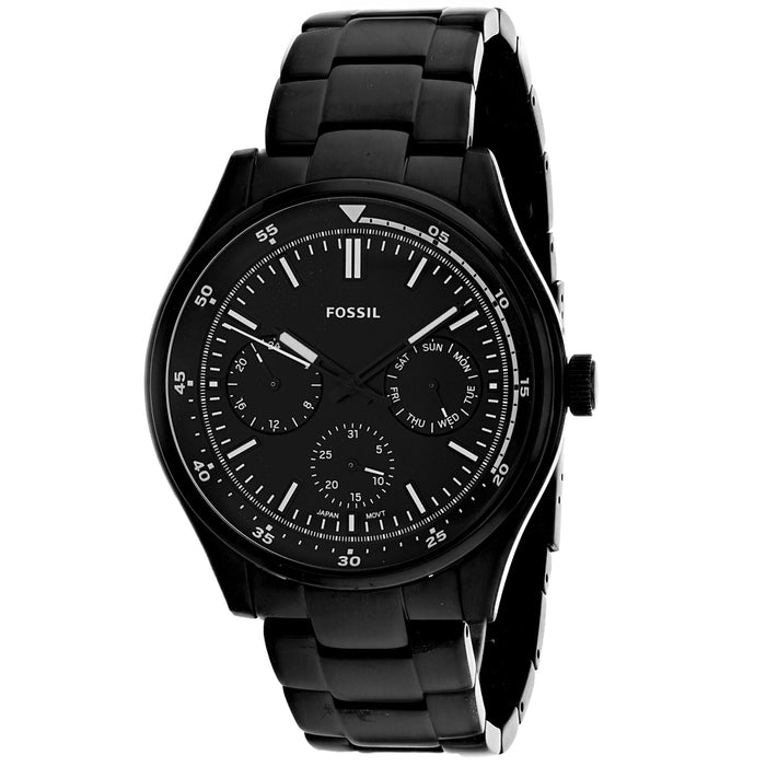 Fossil Men's Belmar Black Dial Watch - FS5576