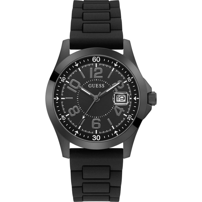 Guess Men's Classic Black Dial Watch - GW0058G4