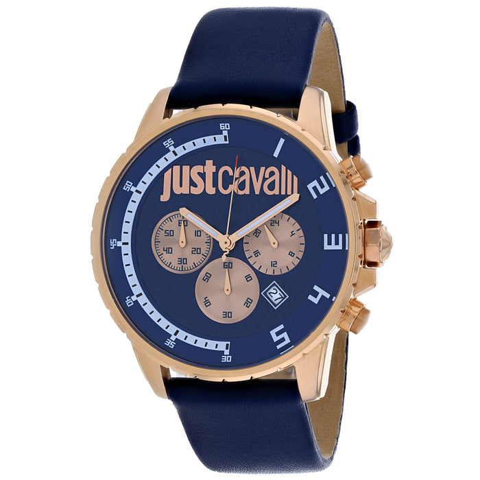 Just Cavalli Men's Sport Blue Dial Watch - JC1G063L0235