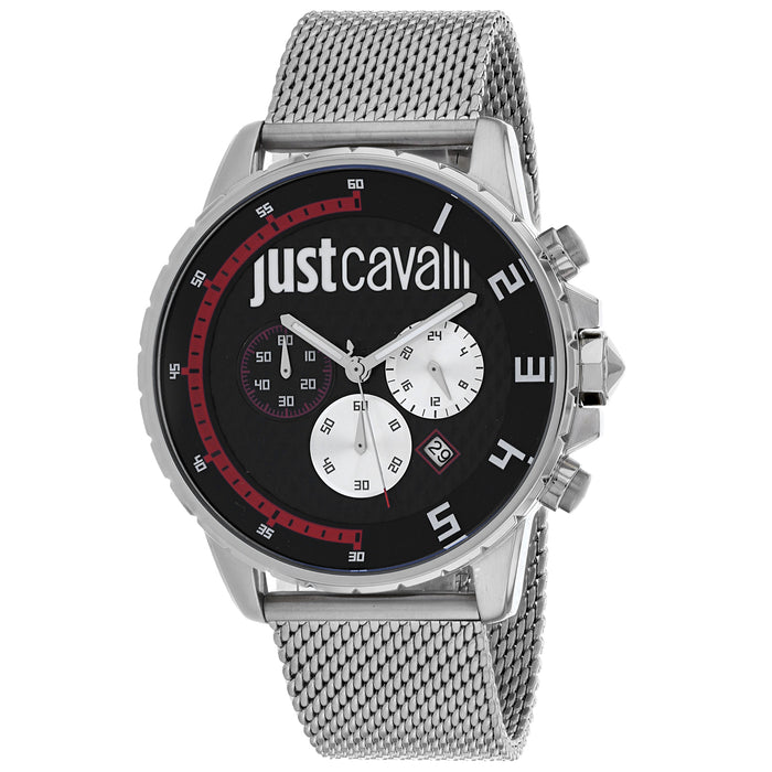 Just Cavalli Men's Sport Black Dial Watch - JC1G063M0265