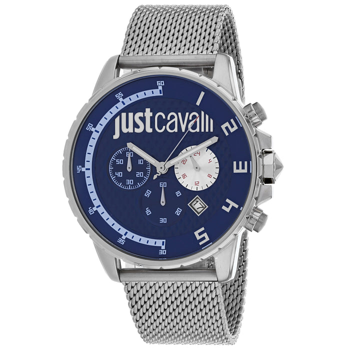 Just Cavalli Men's Sport Blue Dial Watch - JC1G063M0275
