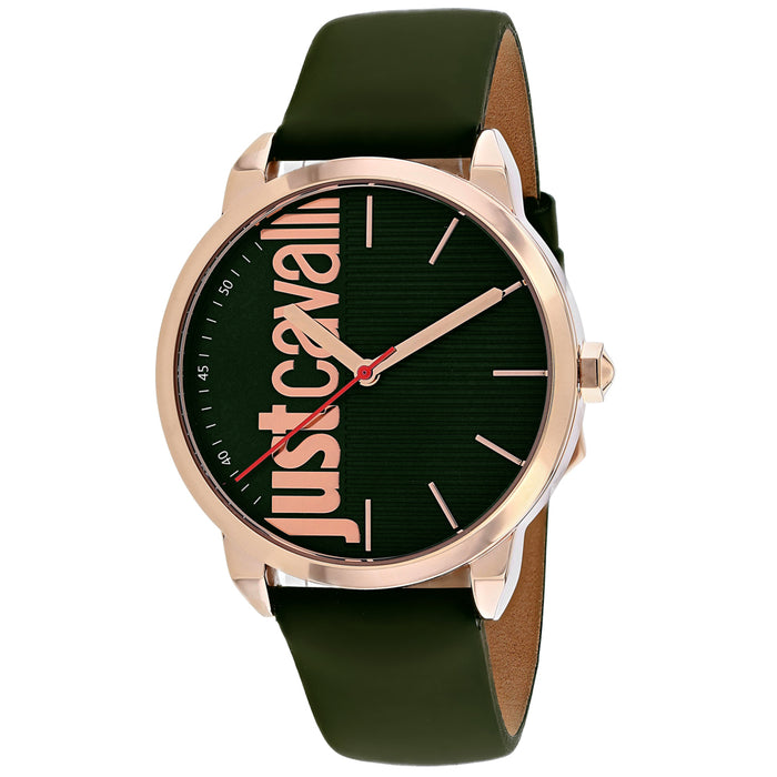 Just Cavalli Men's Forte Green Dial Watch - JC1G079L0025
