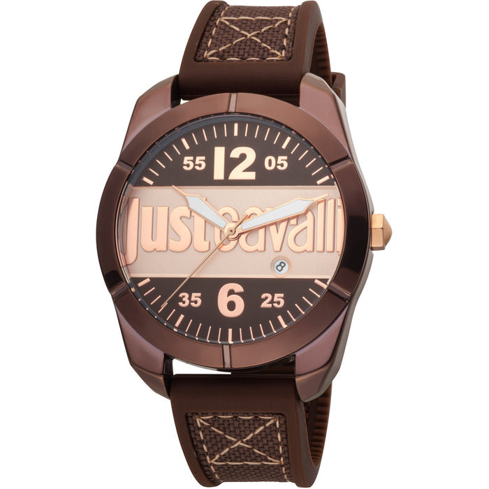 Just Cavalli Men's Young Brown Dial Watch - JC1G106P0035