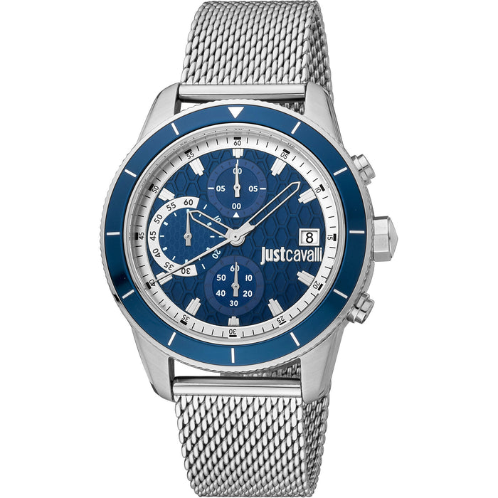 Just Cavalli Men's Maglia Blue Dial Watch - JC1G215M0055