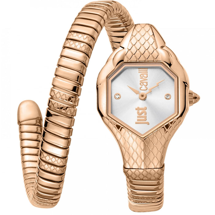 Just Cavalli Women's Serpente Silver Dial Watch - JC1L190M0055