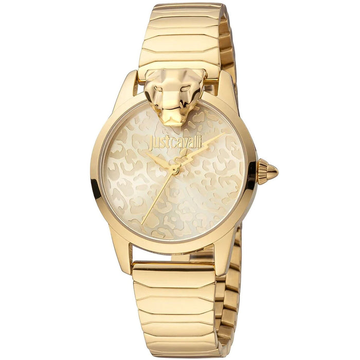 Just Cavalli Women's Classic Gold Dial Watch - JC1L220M0235