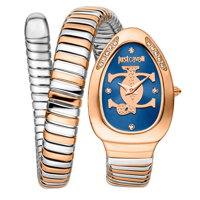 Just Cavalli Women's Serpente Gold Dial Watch - JC1L227M0085