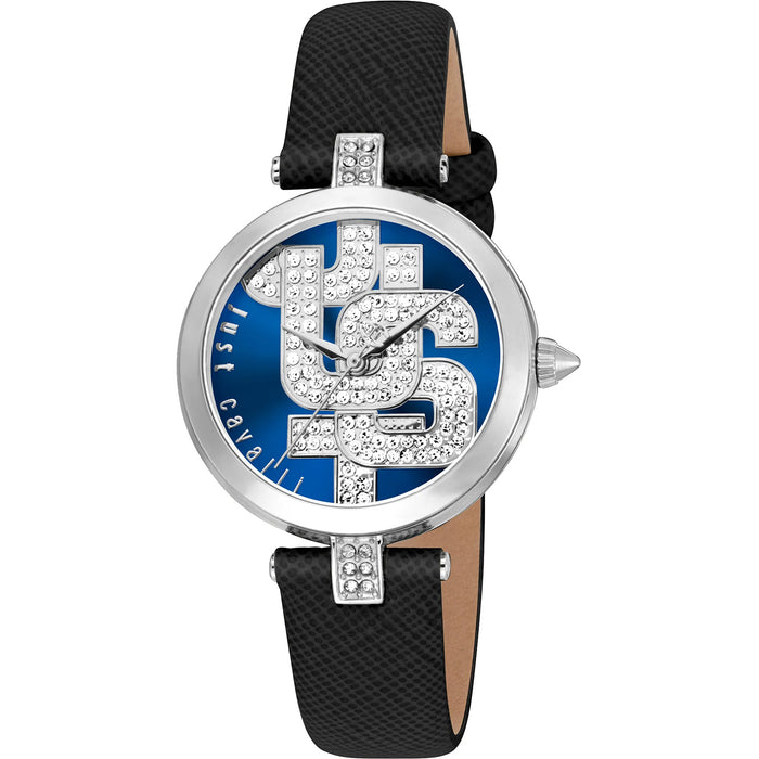 Just Cavalli Women's Maiuscola Blue Dial Watch - JC1L241L0015