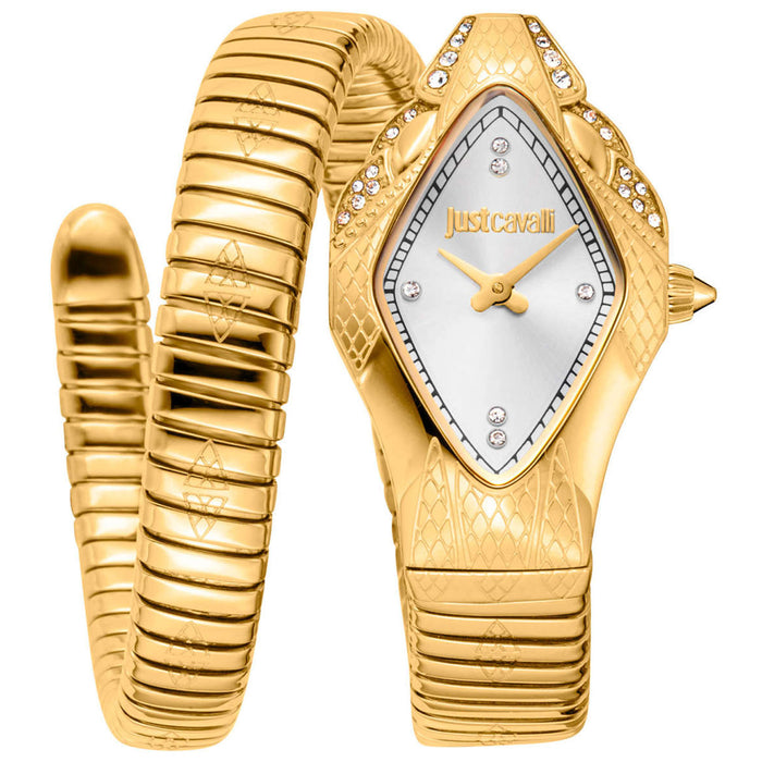 Just Cavalli Women's Ferocious Silver Dial Watch - JC1L306M0035