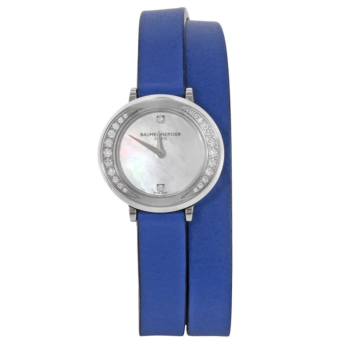 Baume & Mercier Women's Promese White Dial Watch - MOA10288