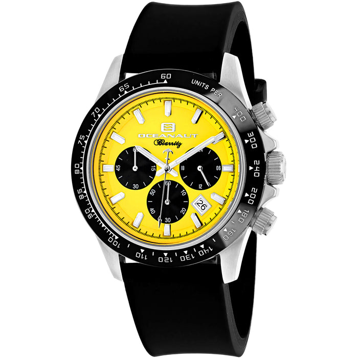 Oceanaut Men's Biarritz Yellow Dial Watch - OC6121RB