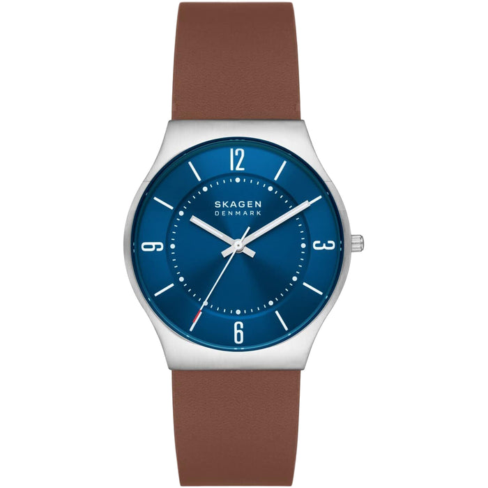 Skagen Men's Espresso Blue Dial Watch - SKW6852