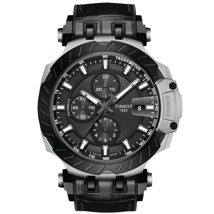 Tissot Men's Anthracite Black Dial Watch - T1154272706100