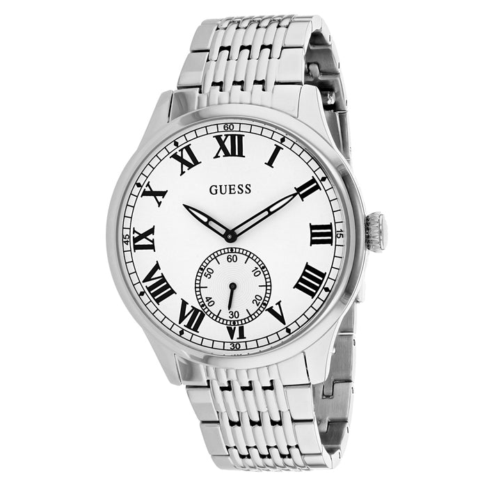 Guess Men's Cambridge Silver Dial Watch - W1078G1