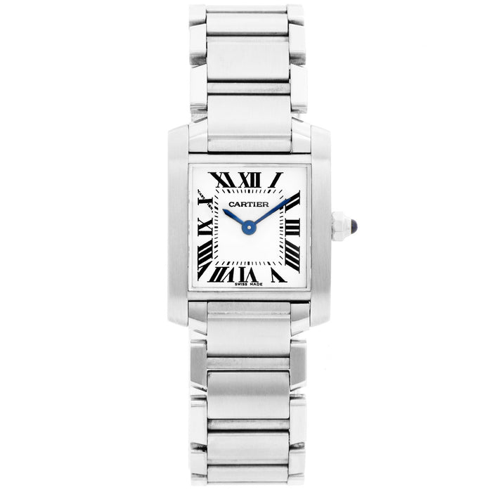 Cartier Women's Tank Beige Dial Watch - W51008Q3