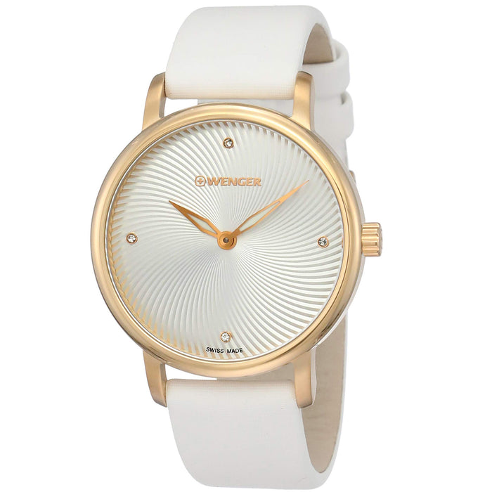 Wenger Women's Urban Donnissima White Dial Watch - 01.1721.101