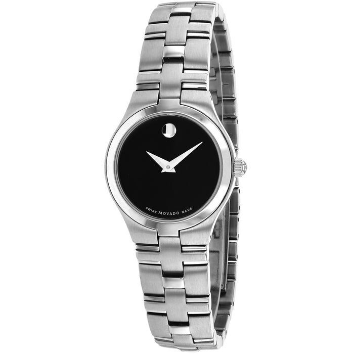 Movado Women's Juro Black Dial Watch - 605024