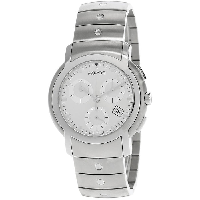 Movado Men's Classic Silver Dial Watch - 605824