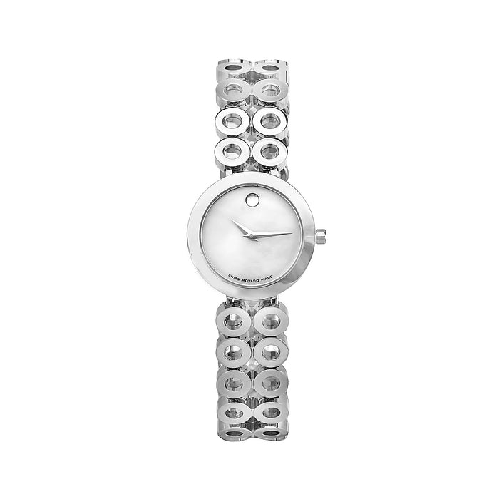 Movado Women's Ono Silver Dial Watch - 605828