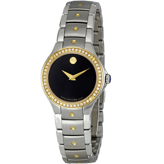 Movado Women's SE Sports Black Dial Watch - 605981