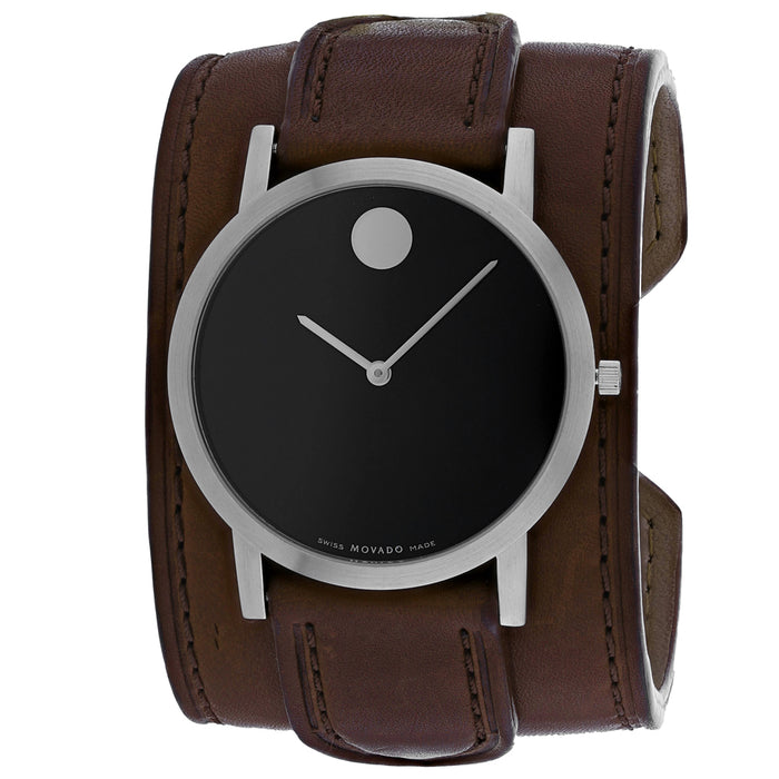 Movado Men's Classic Black Dial Watch - 606079