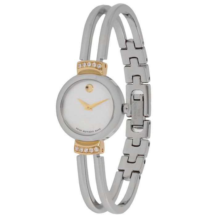 Movado Women's Harmony Mother of pearl Dial Watch - 606354