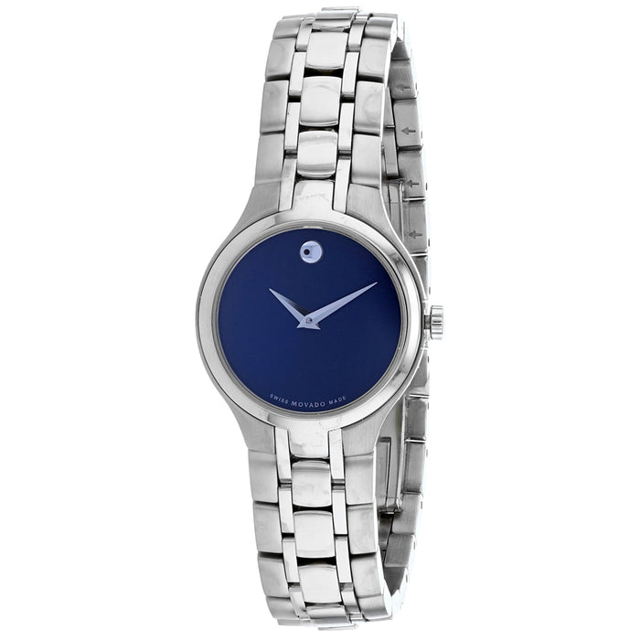 Movado Women's Classic Blue Dial Watch - 606370