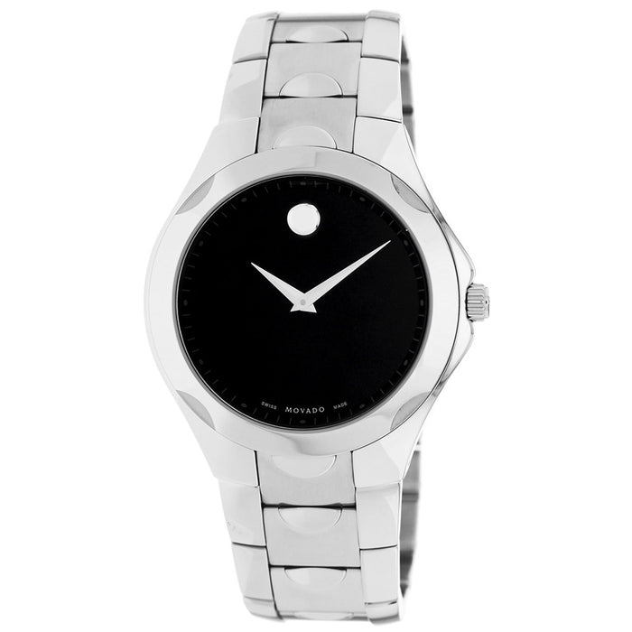 Movado Men's Luno Black Dial Watch - 606378